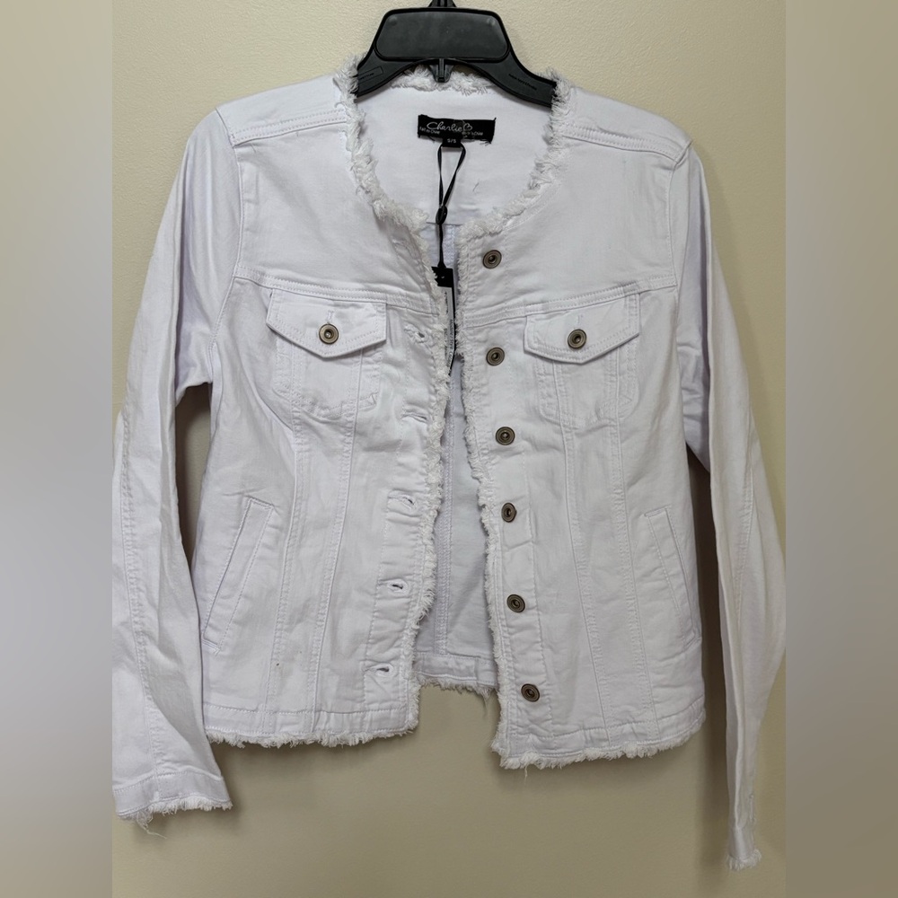 NEW CharlieB White Jacket